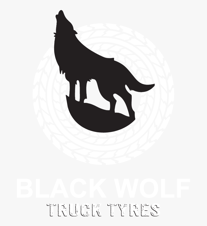 Transparent Black Wolf Png - Howling Wolf, Png Download