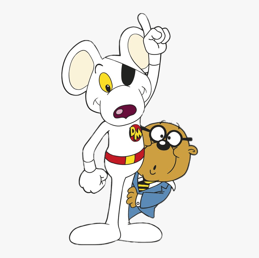 Penfold Hiding Behind Danger Mouse - Danger Mouse & Penfold, HD Png Download