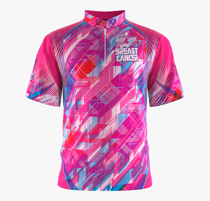 Breast Cancer Awareness 
 Class Lazy - Womens Breast Cancer Dart Jersey, HD Png Download