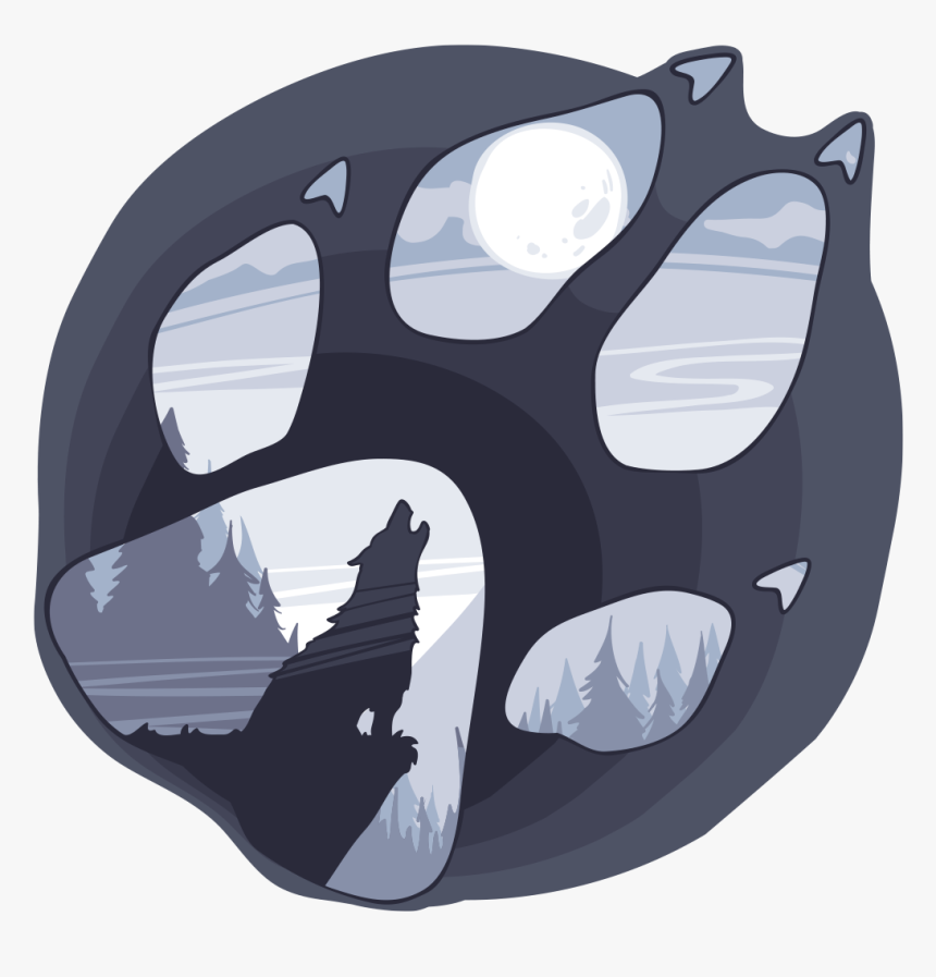 Wolf Prints, HD Png Download
