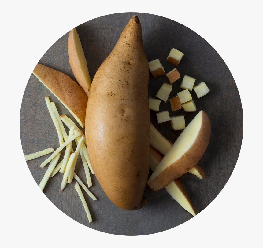 White - Potato Brown In The Outside And White Inside, HD Png Download