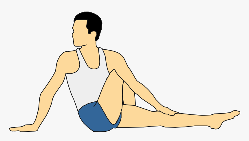 Vakrasana Clip Arts - But Stretch, HD Png Download