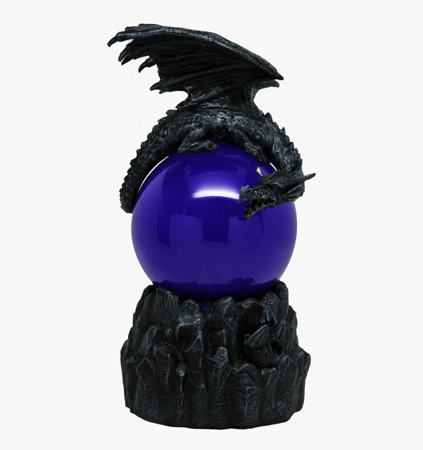 Sleeping Dragon Sandstorm Ball - Medieval Times Purple Globe Dragon, HD Png Download