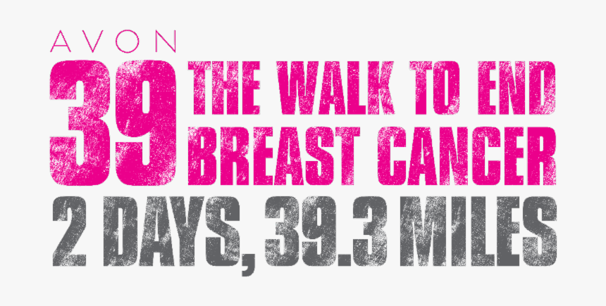 Breast Cancer Walk - Avon 39, HD Png Download
