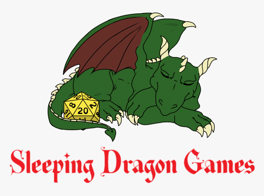 Sleeping Dragon Games - Illustration, HD Png Download