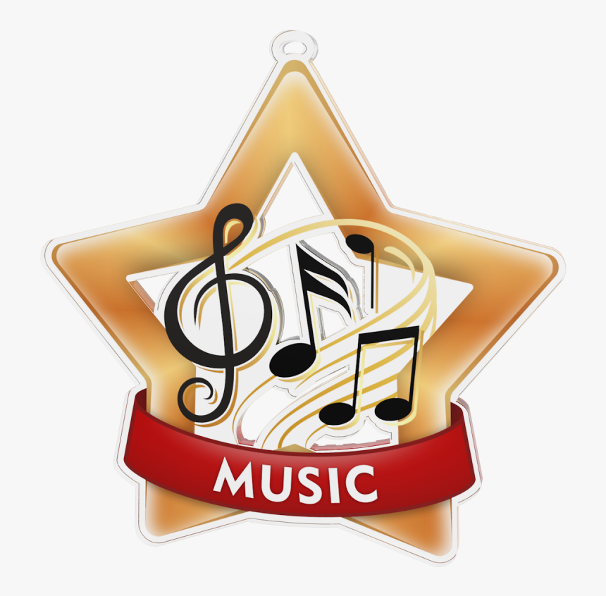 Music Mini Star Bronze Medal - Well Done Medal, HD Png Download