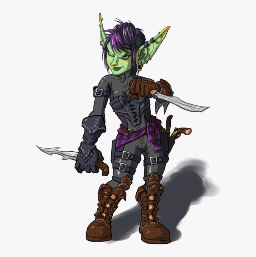 Goblin - Wow Goblin Rogue Female, HD Png Download