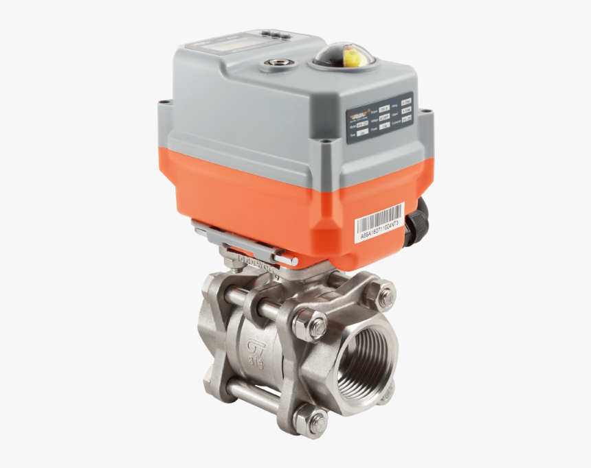 M77 Series Electric Actuated Stainless Steel Ball Valve - Engine, HD Png Download
