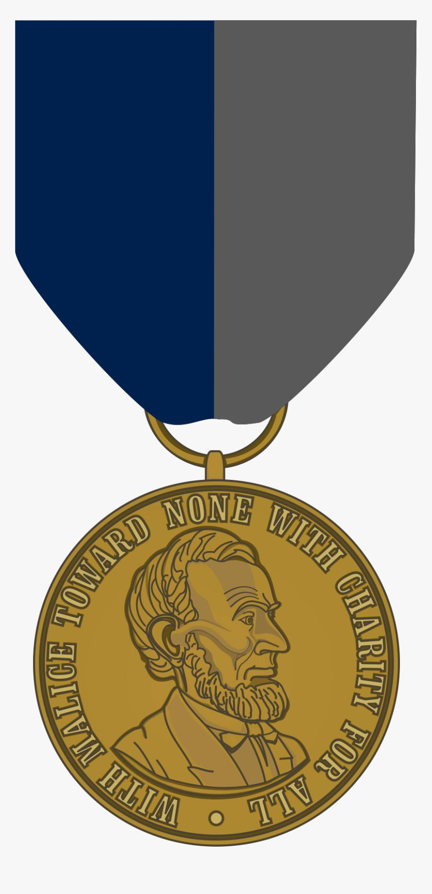 Civil War Campaign Medal - Obsolete Military Awards Png, Transparent Png