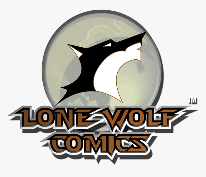 Lone Wolf Comics - Graphic Design, HD Png Download