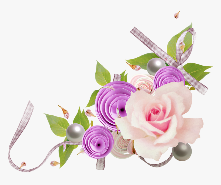 Flores Melhor Png - Adorno De Flores Png, Transparent Png