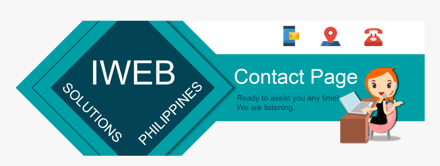 Contact Us Banner Png - Contact Banner Design, Transparent Png