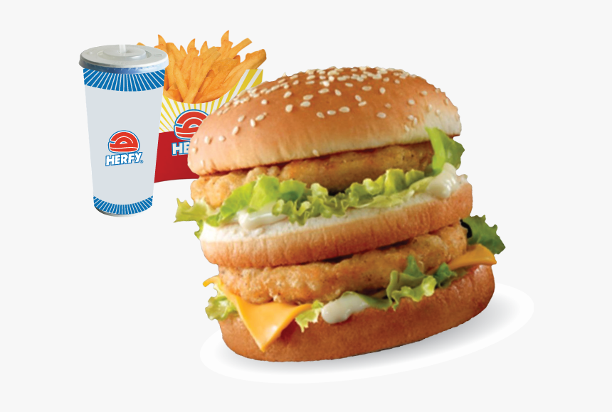Burger / Combo - French Fries, HD Png Download