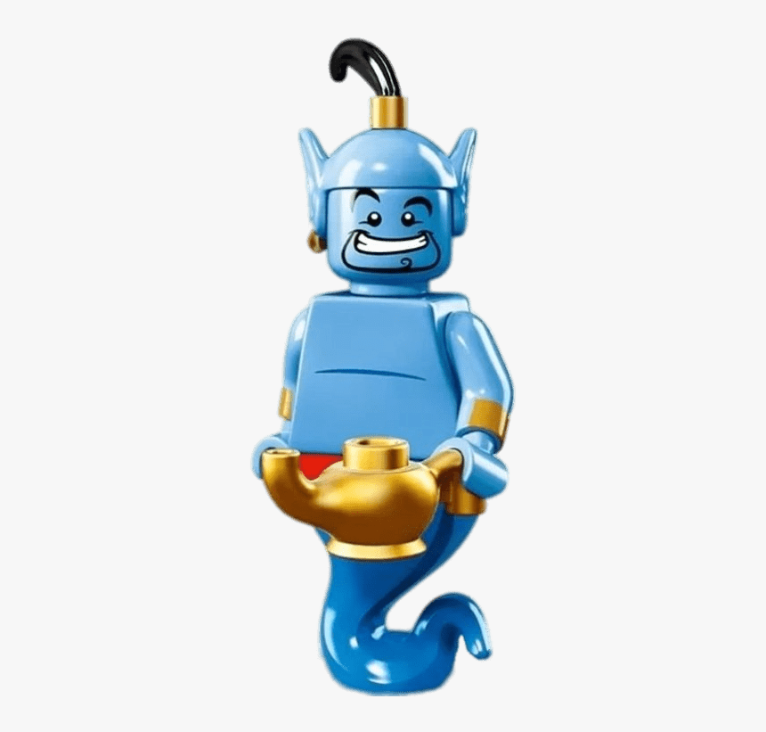 Lego Genie Sosteniendo Una Lámpara - Lego Disney Minifigures Genie, HD Png Download