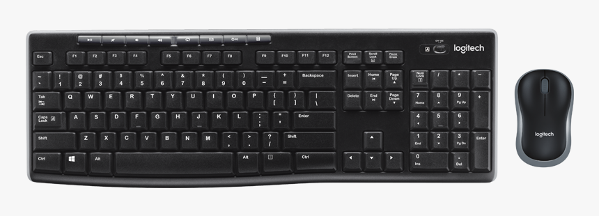 Wireless Combo Mk270 - Usb Keyboard And Mouse, HD Png Download