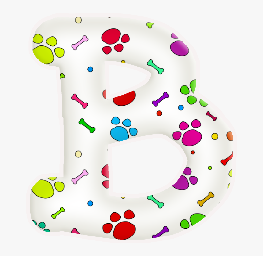 B Huellas De Perro, Alfabeto Para - Letter S Dog Alphabet, HD Png Download
