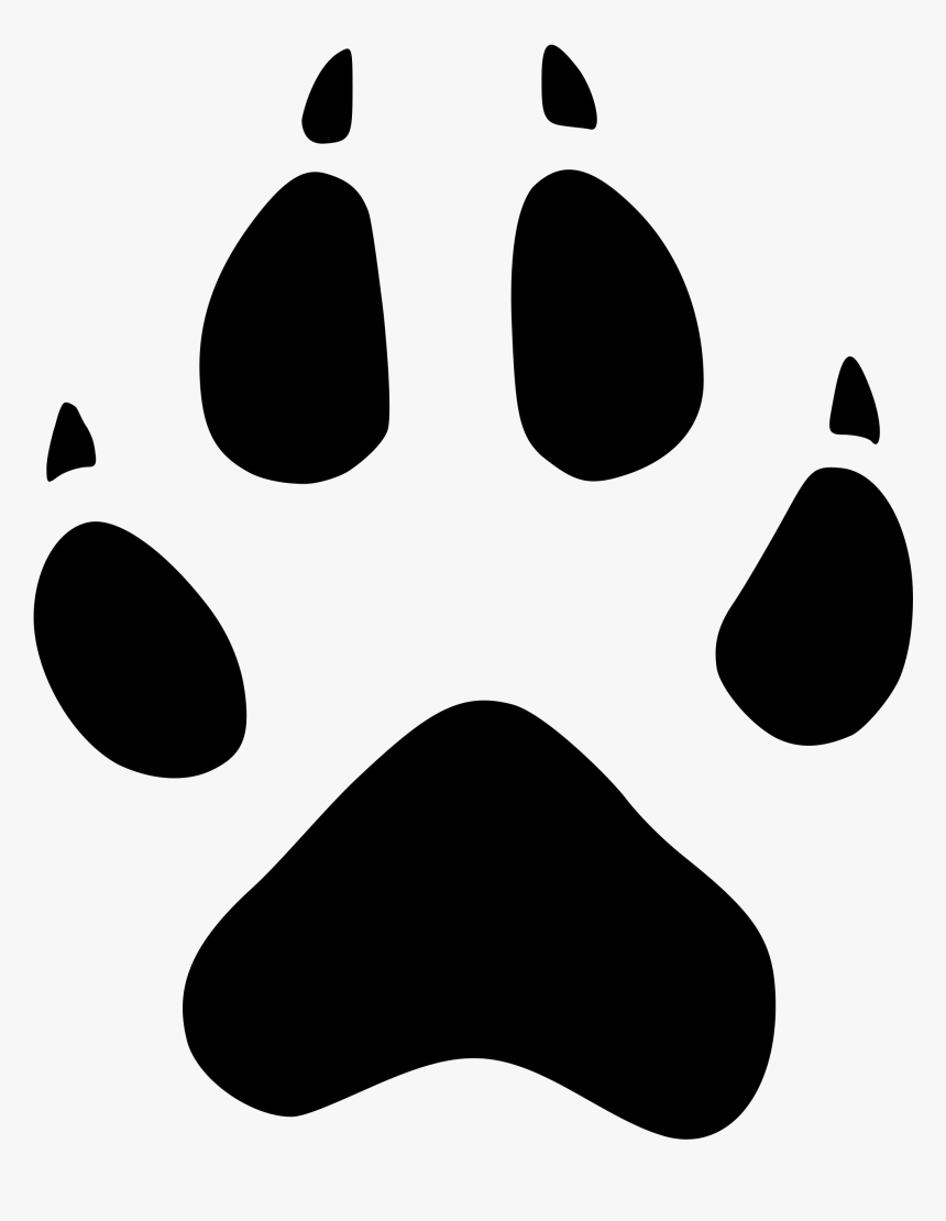 Paw Print Designs Dog - Huella De Lobo Png, Transparent Png