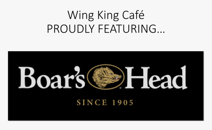 Banner Wing King Cafe Boars Head - Boars Head, HD Png Download