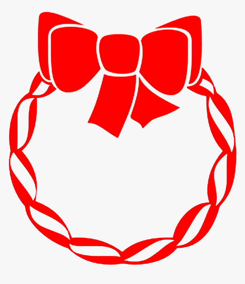 Happy New Year - Christmas Wreath Clipart, HD Png Download