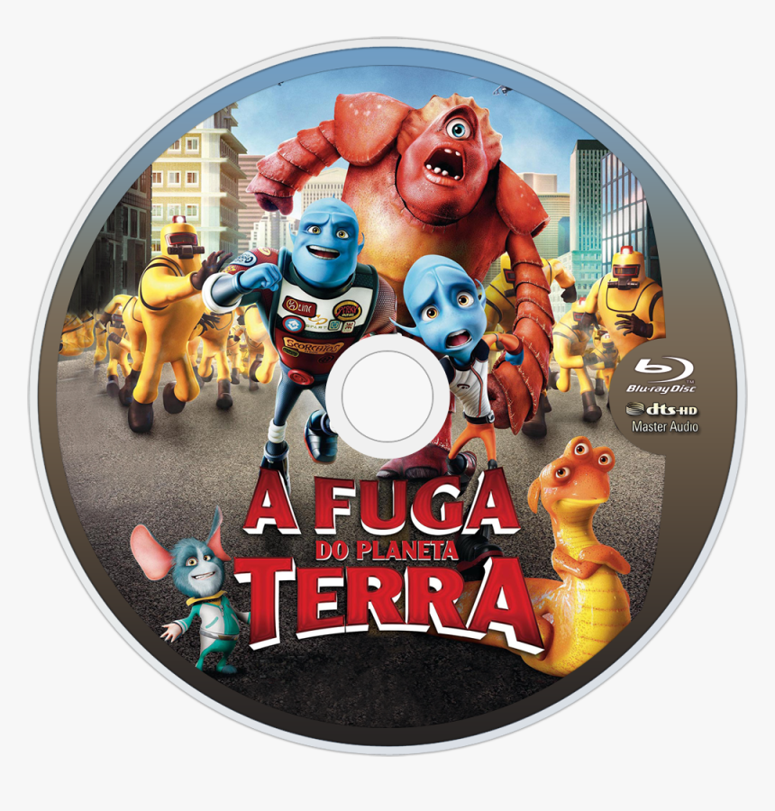Escape From Planet Earth Bluray Disc Image - Побег С Планеты Земля, HD Png Download