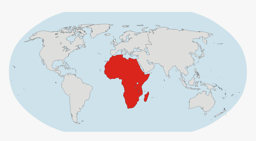 Globo Africa - Africa, HD Png Download