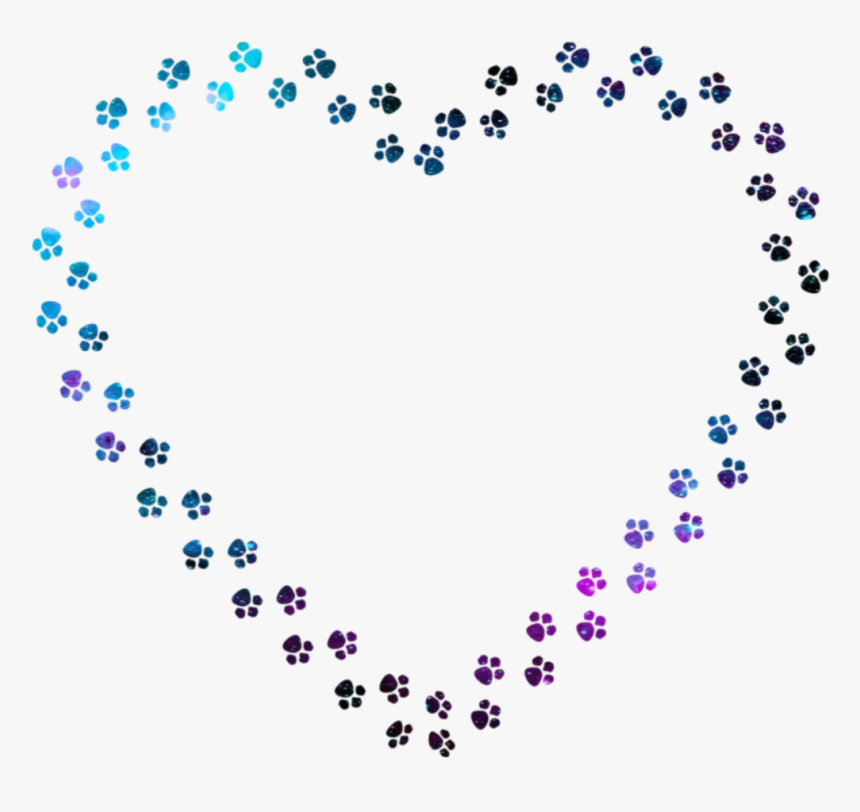 cat paw print background