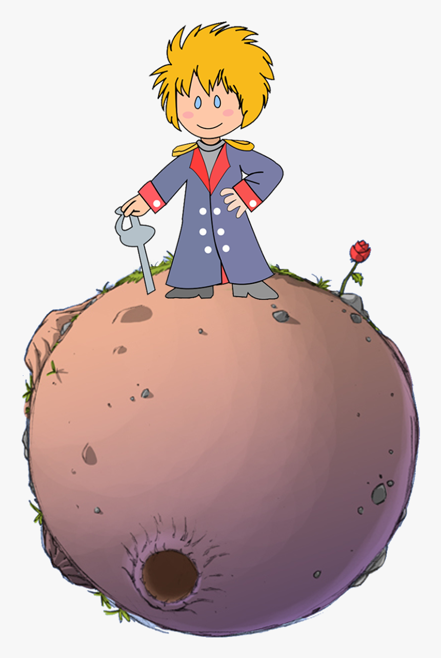 Clip Art Png Image - Pequeno Principe No Planeta, Transparent Png