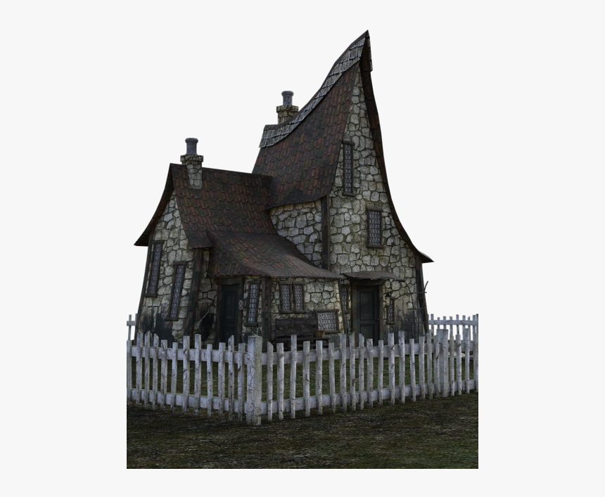 Abandoned House With Transparent Background - Abandoned House Transparent Background, HD Png Download