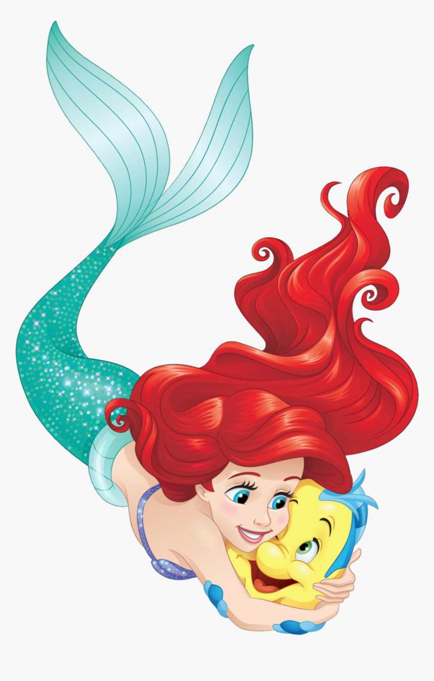 Ariel And Flounder Png, Transparent Png , Transparent Png Image PNGitem