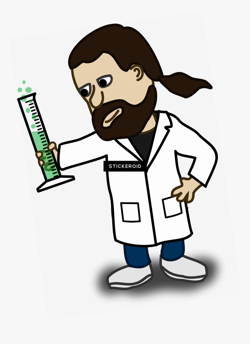 Comic Characters Operator Hoodie/t-shirt/mug Clipart - Scientist Transparent, HD Png Download