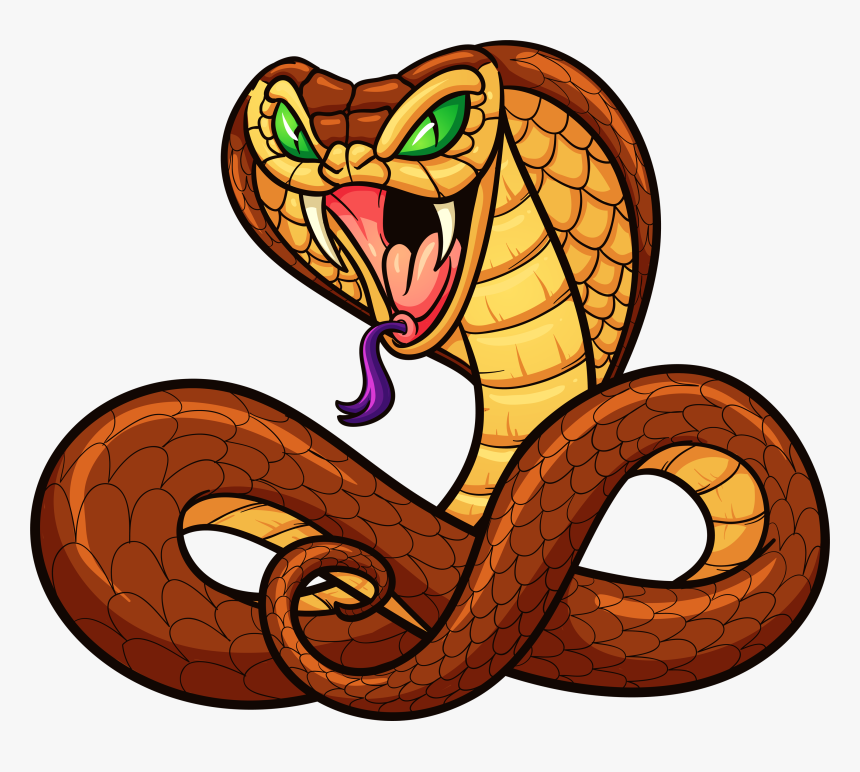 Vector Download Snake Cartoon Clip Art - Snake Clipart, HD Png Download