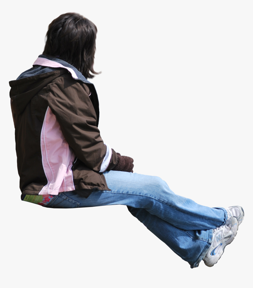 Niña Latina Sentada Invierno - Winter Children Png, Transparent Png