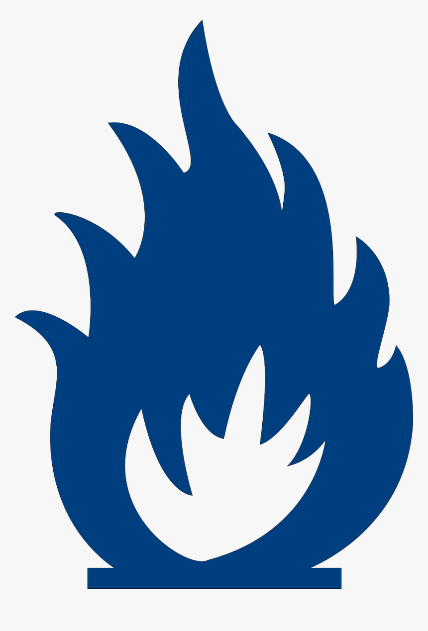 Fire, Explosion, Light, Burn, Warmth, Flame, Hot - Black And White Fire Clipart, HD Png Download