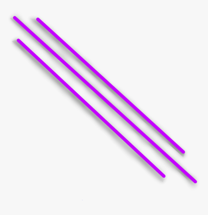 Transparent Neon Frame Png - Png Lines For Picsart, Png Download