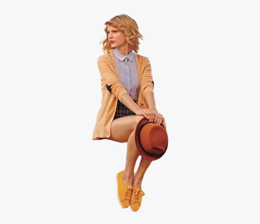 Chica Sentada Png, Transparent Png