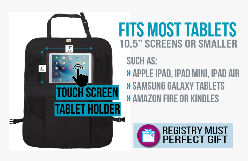 Zohzo Carseat Protector And Backseat Organizer Entertainment - Masterclassing, HD Png Download