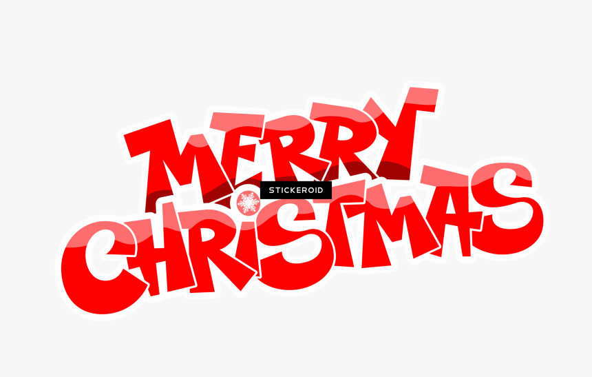 Merry Christmas Text , Png Download - Christmas Day, Transparent Png