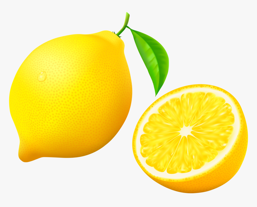 Фотки Fruit Clipart, Pattern Art, Cartoon Picture, - Lemon, HD Png Download