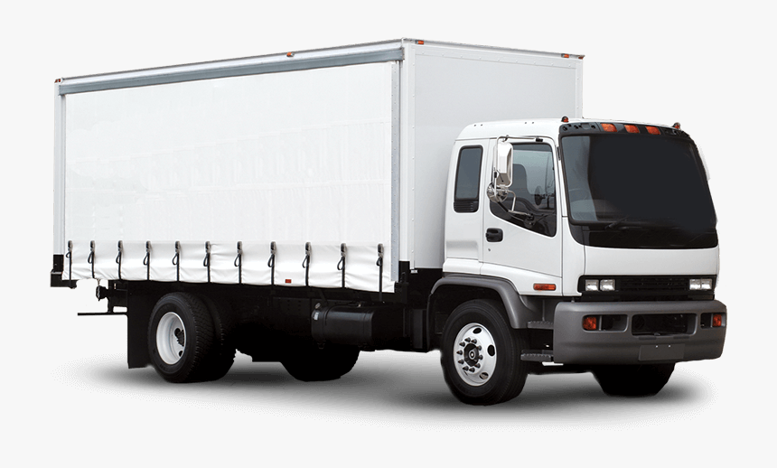 Curtain Side Truck, HD Png Download