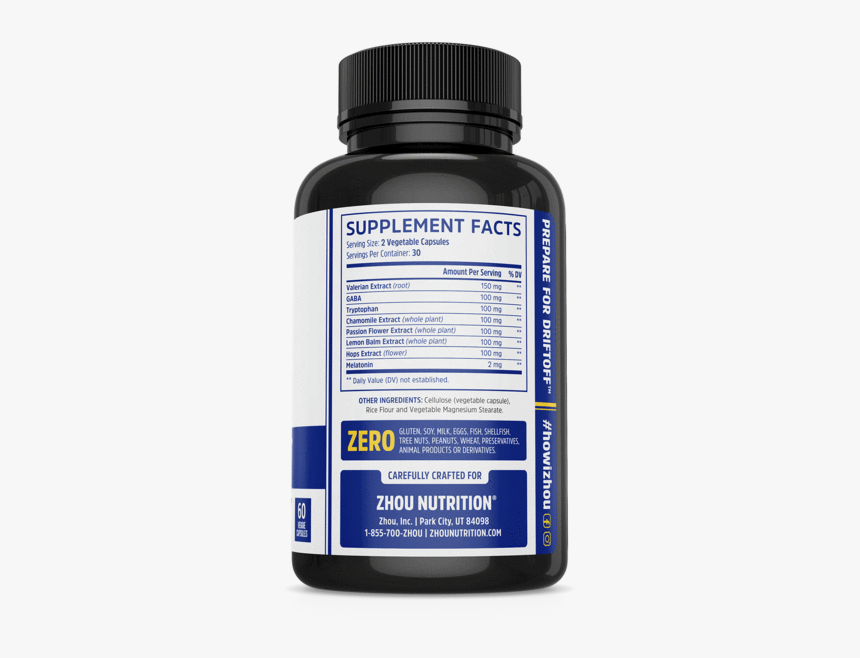 Zhou Thyroid Support With Iodine, HD Png Download