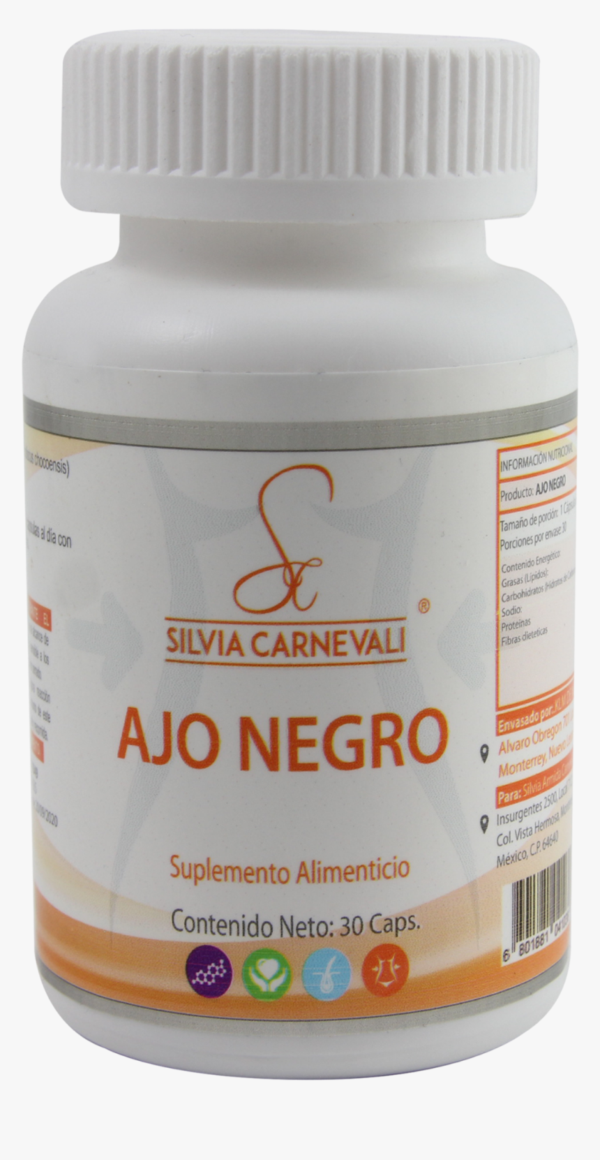 Ajo Negro Silvia Carnevali Para Que Sirve, HD Png Download