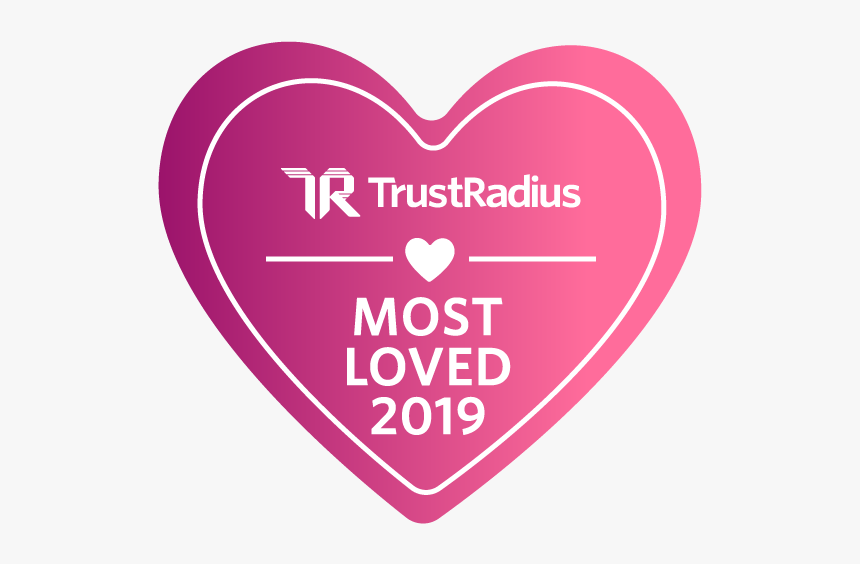 Trustradius Most Loved Award Badge - Heart, HD Png Download