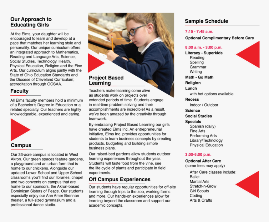 Grade 1 5 Trifold Back 01 - Brochure, HD Png Download