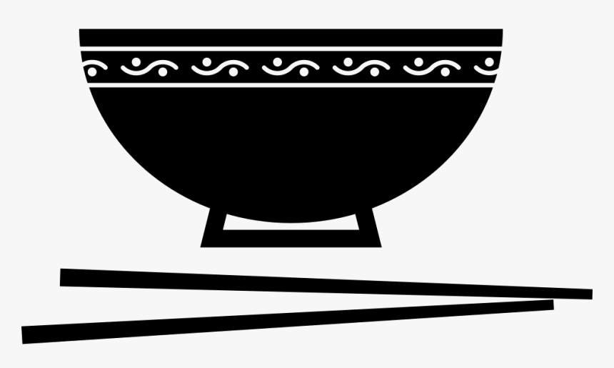 Chinese Food - Icon Chinese Food Png Black, Transparent Png