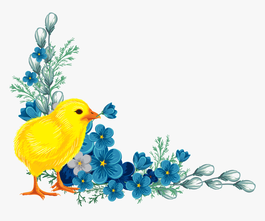 Flower Png Images, Vector Flowers, Watercolor Pencils, - Flower Border Transparent Background, Png Download