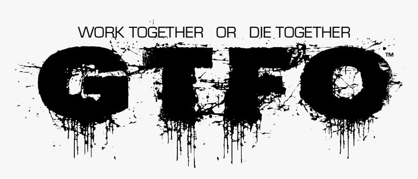 Gtfo The Game Logo - Poster, HD Png Download
