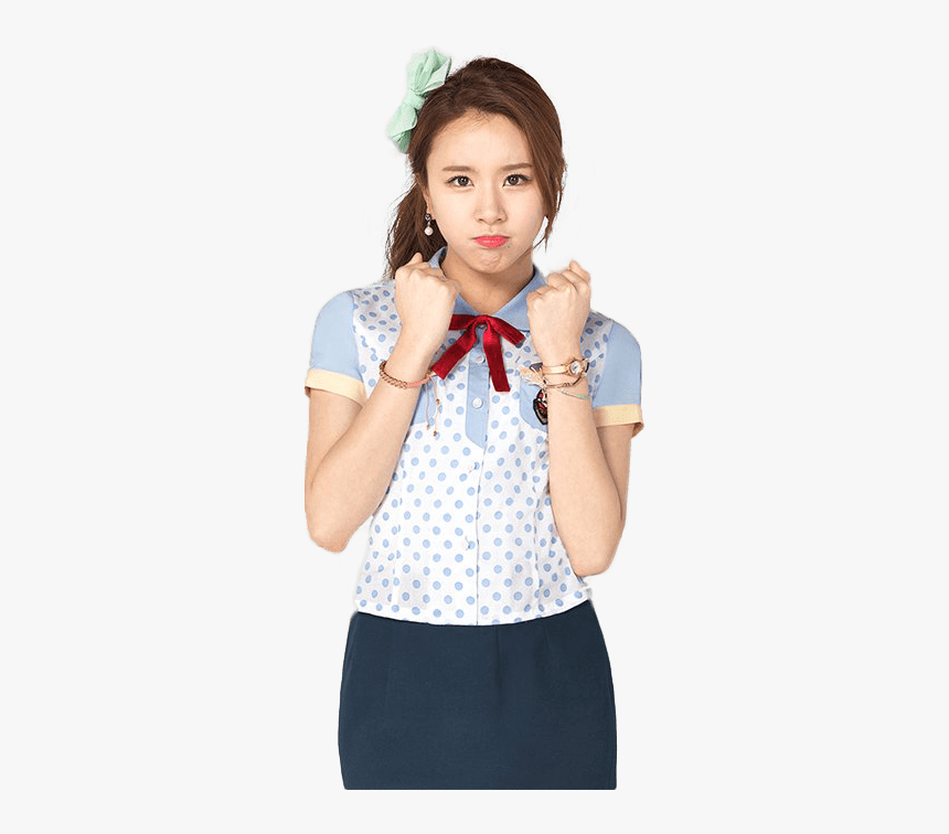 Twice Chaeyoung Clenched Fists - Chaeyoung Png, Transparent Png