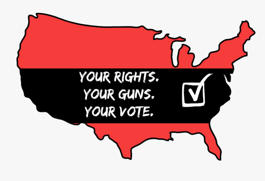 Register To Vote Colorado Rally For Our Rights Gun - Alpha Gal Allergy Cdc, HD Png Download
