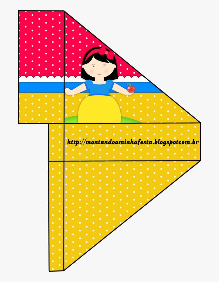 Porta Guardanapo Branca De Neve Para Imprimir, HD Png Download
