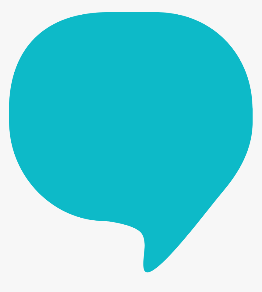 Balao Blip - Teal Heart Clipart, HD Png Download